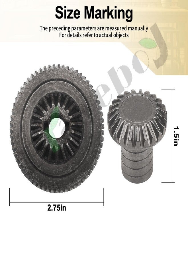 طقم تروس المحور W11192794 وحشية علبة WP4162324 4162324، متوافق مع خلاط مطبخ ويرلبول، بديل للأرقام التالية: CKD3996، 4162324، 4169822، 557511، PS11742306، AP6329541، PS12348885، 9705130 - Image 3